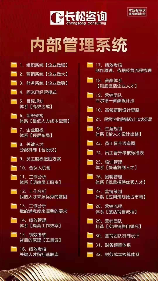 长松企业管理咨询 企业变革中的战略伙伴与执行导师
