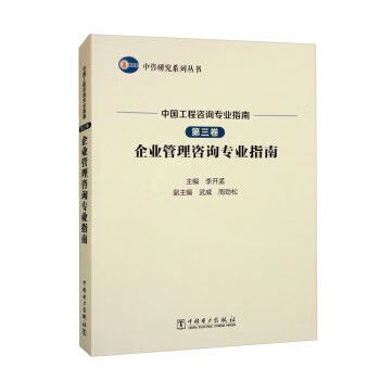 研究系列丛书 中国工程咨询专业指南 第三卷 企业管理咨询专业指南